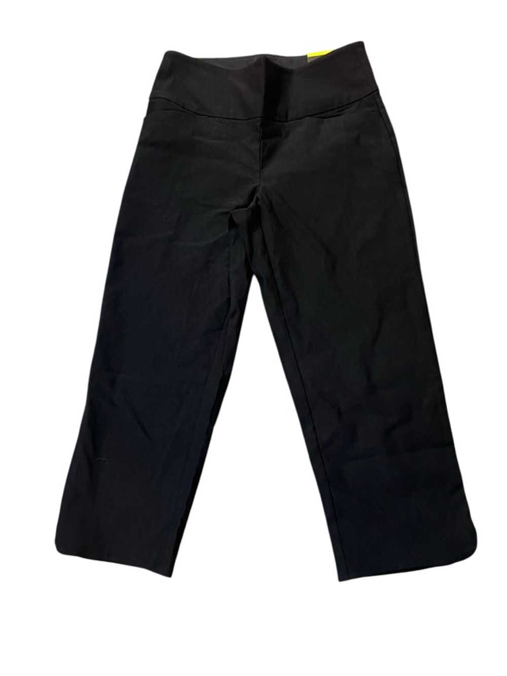 Black Cropped Women's Pants - Versatile Ankle-Length Trousers